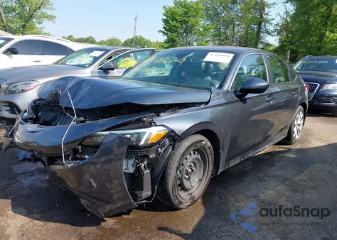 2024 Honda Civic Lx z USA, uszkodzony, nr VIN 2HGFE2F26RH590022